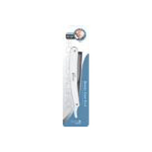 SHAVING RAZOR - PLASTIC HANDLE WHITE