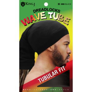 DREADLOCK WAVE Caps TUBE - Black
