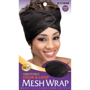 Mesh All Women's Head Wear, QFitt - Black