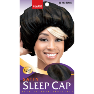 Sleep Caps Satin XL - Black