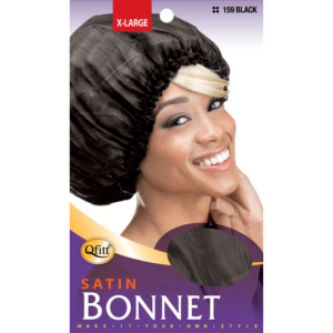 Satin Bonnets XL - Black