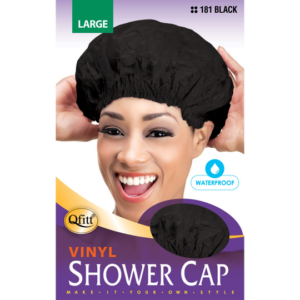 Shower Caps (20" Vinyl) - Black