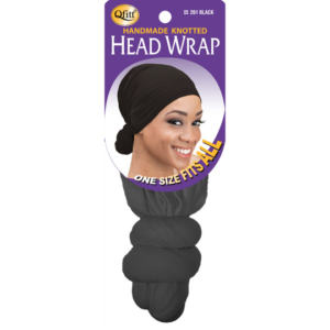 Knotted All Women's Head Wear, QFitt Black