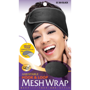 Mesh All Women's Head Wear, QFitt (Deluxe Foam) - Black