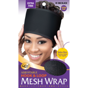 Mesh All Women's Head Wear, QFitt (Extra Firm) - Black