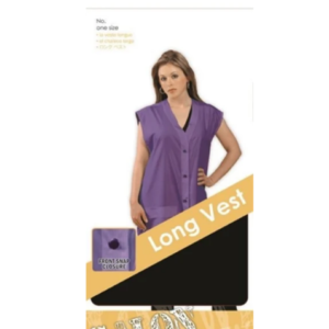 LONG VEST (BLACK - XL/2XL)