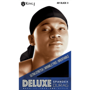 DuRags Extra Long Tie (Deluxe) - Black
