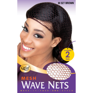 Wave Nets (Mesh) 2pcs Brown