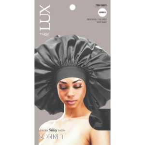 LUX SILK Bonnets Jumbo - Black