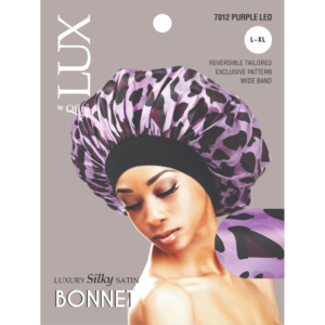 LUX SILK PATTERN Bonnets XL - Leopard