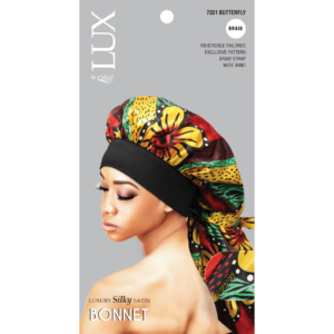 LUX SILK PATTERN Bonnets (Long) - Assorted