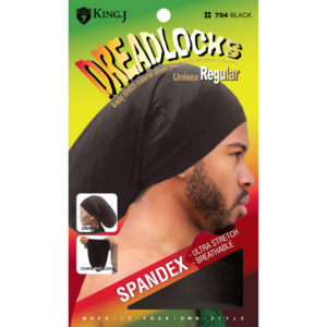 Spandex Dreadlocks Caps Black