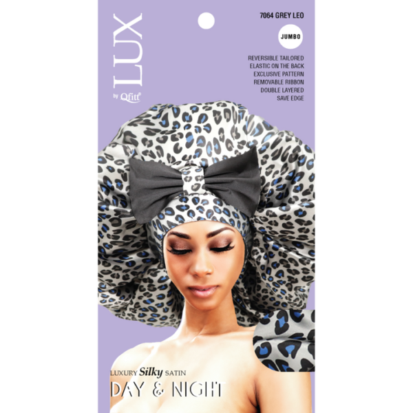LUX SILK DAY & NIGHT Caps (JUMBO) - Leopard