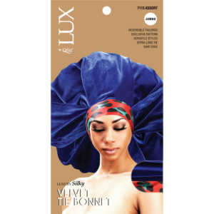 LUX VELVET TIE Bonnets (Jumbo) - Assorted