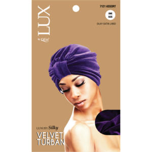 LUX VELVET TURBAN - Assorted