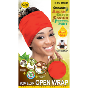 Open All Women's Head Wear, QFitt Velcro - Assorted