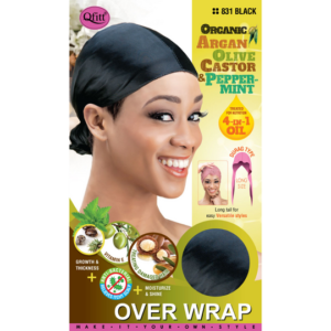 Over All Women's Head Wear, QFitt - Black
