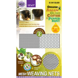Mesh Weaving Nets - Black