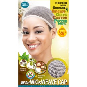 Close Top Mesh Wig & Weave Caps - Beige
