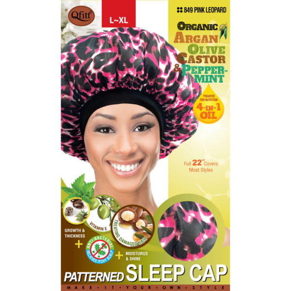 Sleep Caps - Leopard Print - Image 2