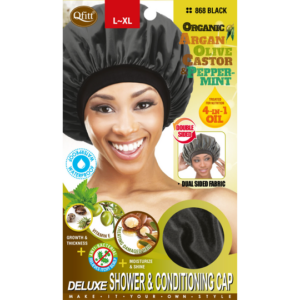 Shower & conditioning Caps - Black