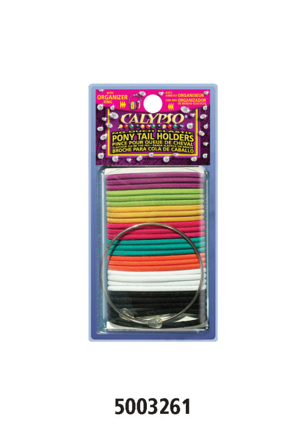 Hair Ties - Assorted with Ring