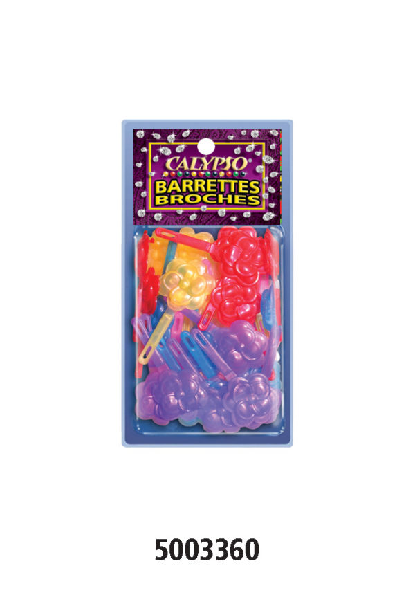 Barrettes - Rose