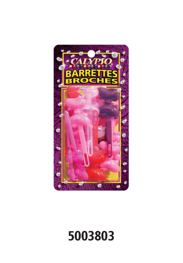 Barrettes - Assorted Pink Bows