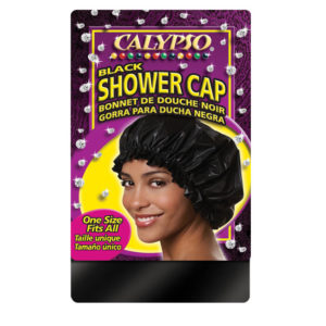 Calypso Shower Cap - Black (XL)