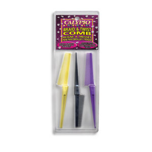 Braid & Twist Comb (3pcs)