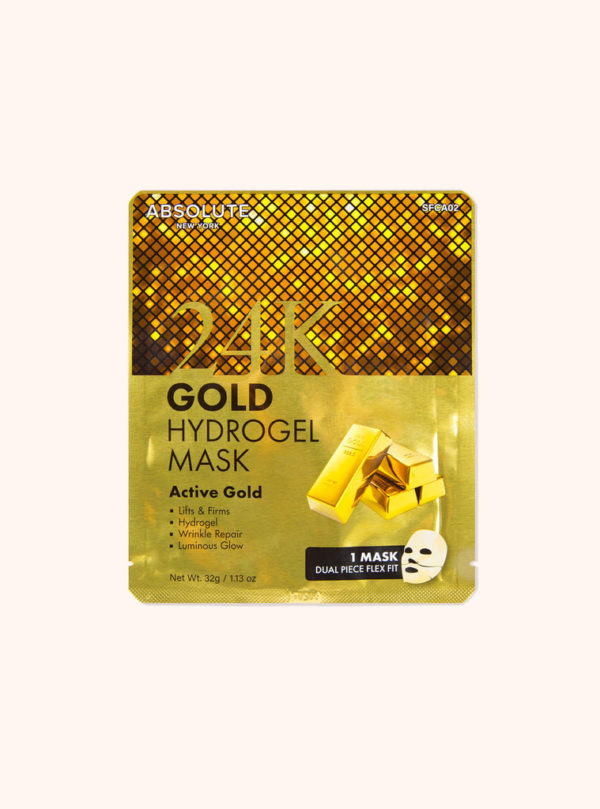 Gold Hydrogel Mask
