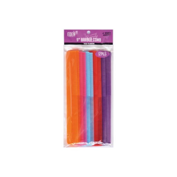 Barber Comb 9" Asst