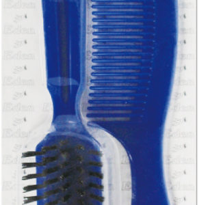 Handle Comb & Plastic Brush Combo