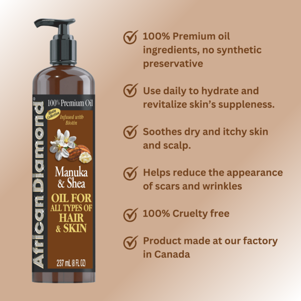 AD Biotin Collection Manuka & Shea 8oz - Image 4